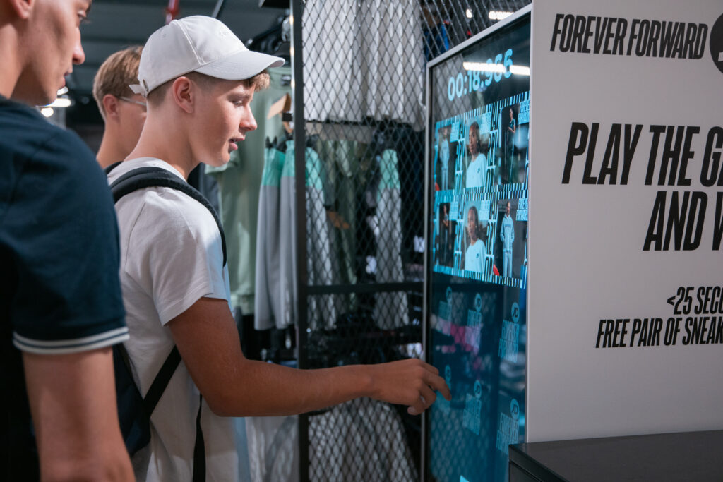 Memory game activation 3 JD SPORTS MEMORY GAME WESTFIELD DEN HAAG 31 1
